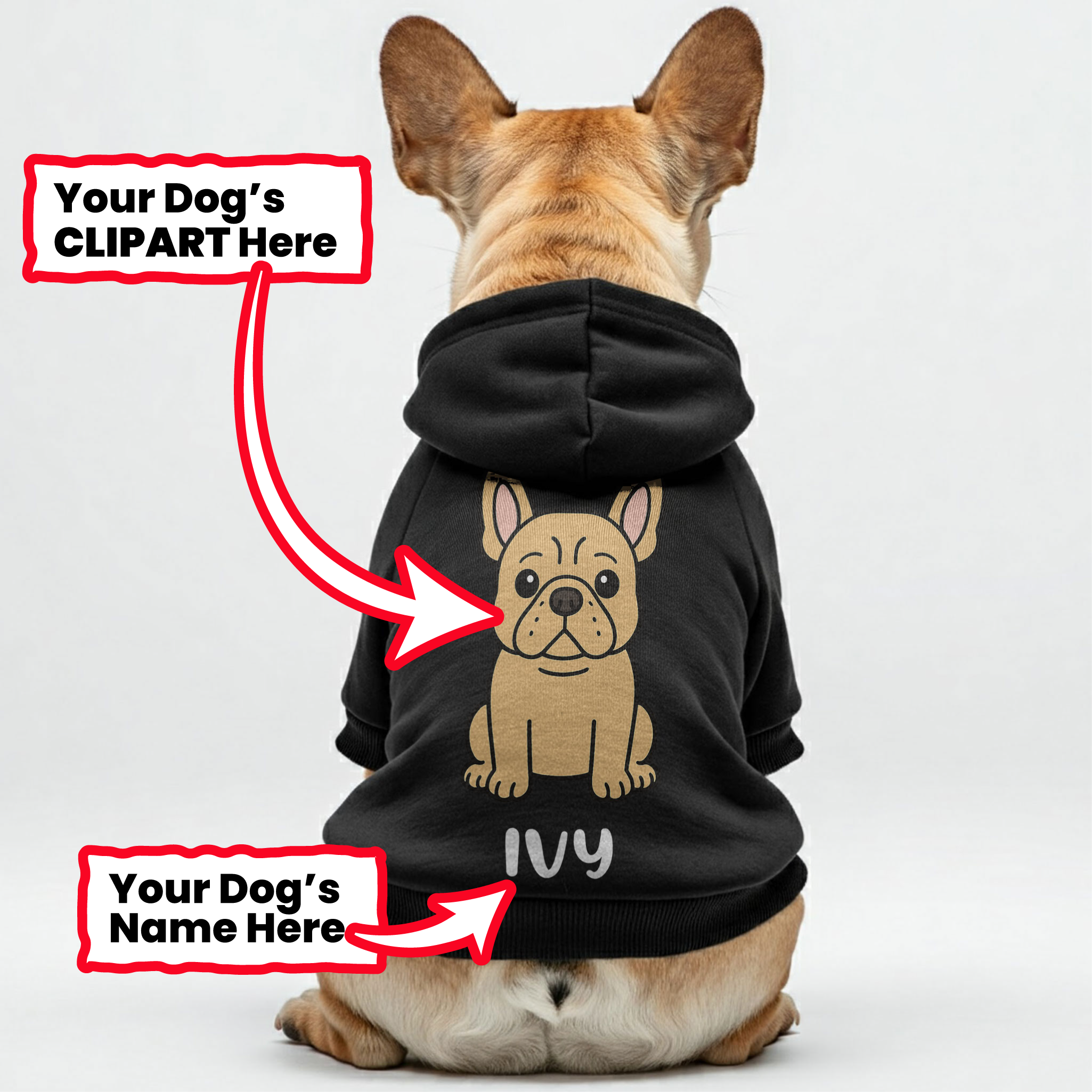 Lifestyle-Driven Ivy - Personalized French Bulldog Hoodies With Funny...
