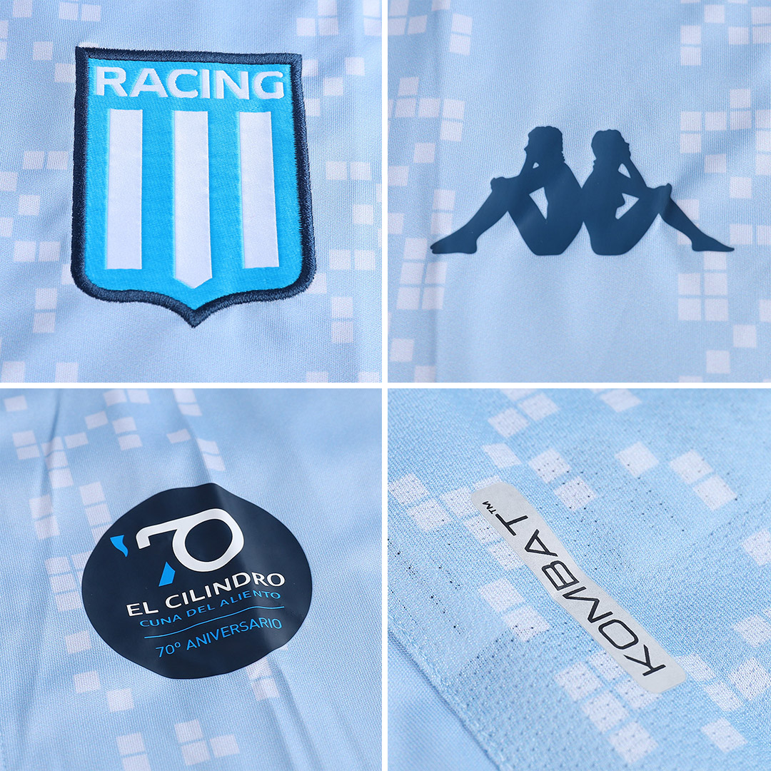 Comfort Fit Racing Atletico Argentina 20-21 Third Light Blue Soccer