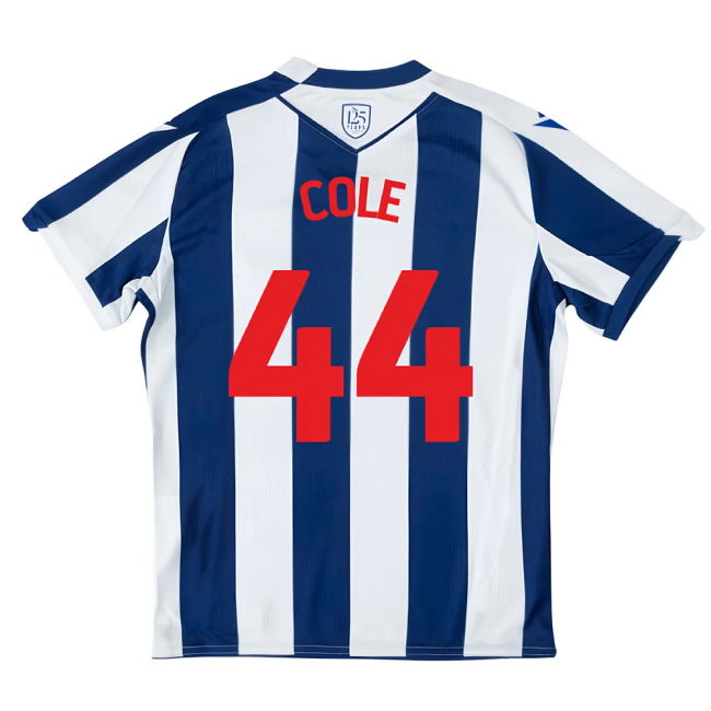 2025-2026 West Brom WBA Home Shirt - Kids (Cole 44)