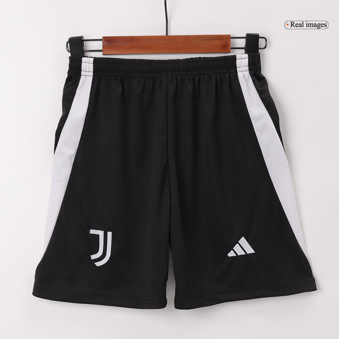 Kid's Juventus Home Soccer Jersey Kit(Jersey+Shorts+Socks) 2024/25Auth