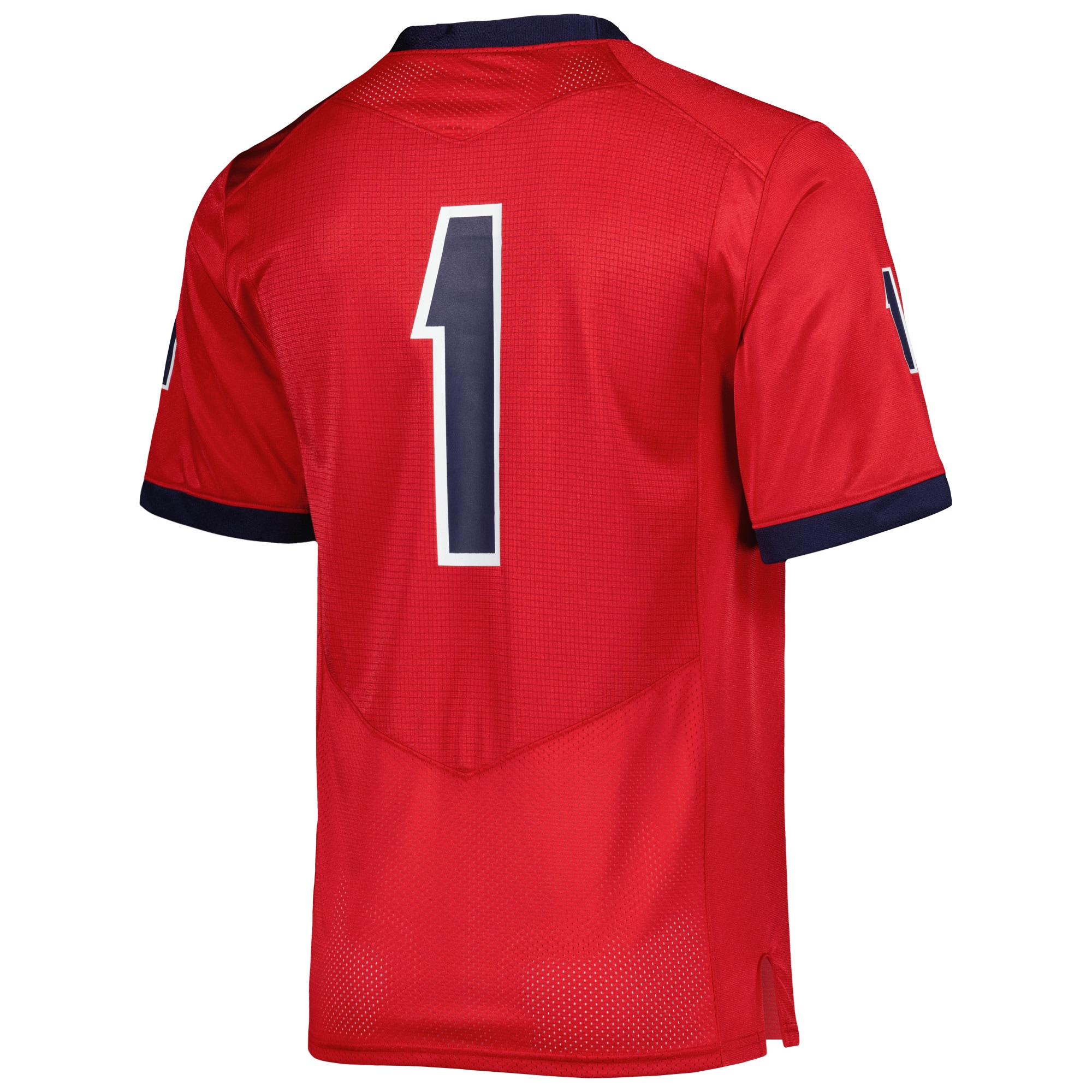#1 Jackson State Tigers Team Wordmark Replica 2026 Season Football Jersey - Red
