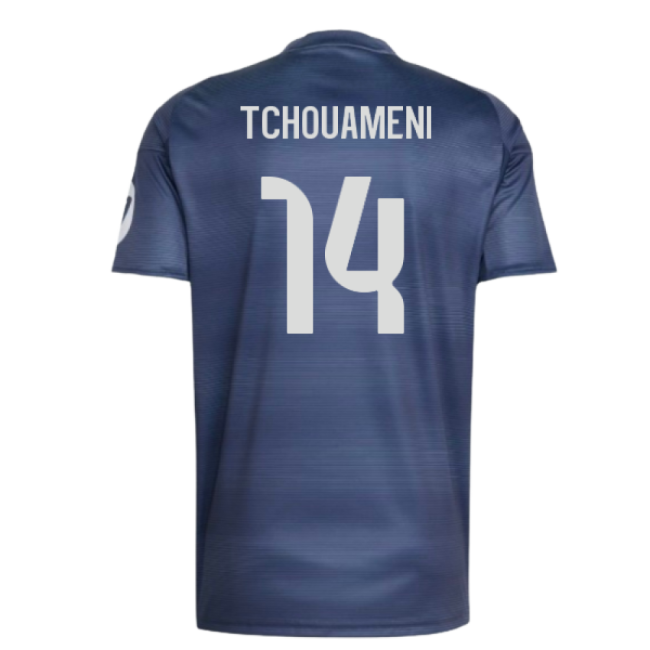2025-2026 Madrid Real Madrid Away Jersey Shirt (Tchouameni 14)