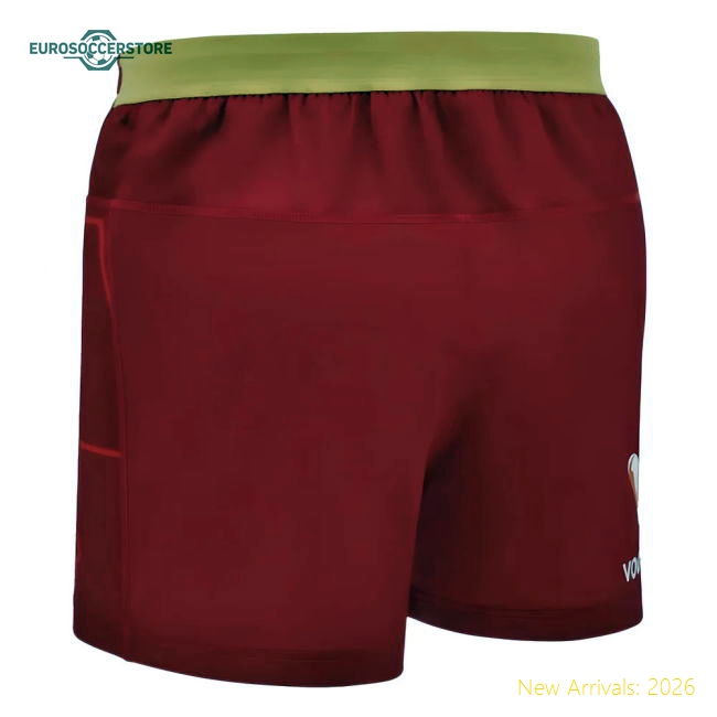 2024-2025 Wales Rugby Home Pathway Shorts (Red) - Kids