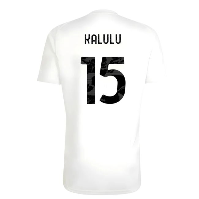 2025-2026 Juventus Training Best Value Shirt (White) Moisture Wicking