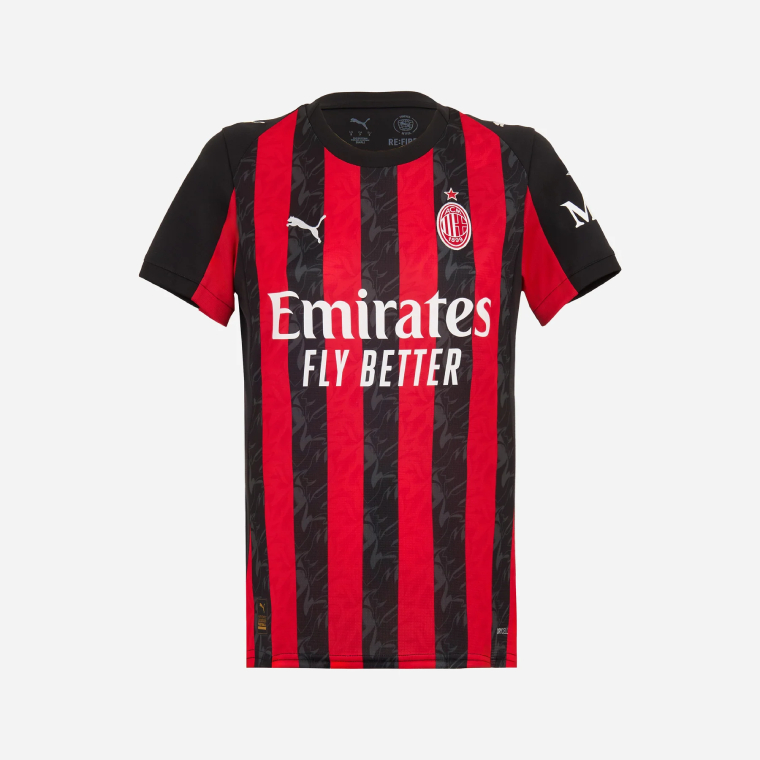 Official Authentic Women's AC Milan 2526 Home Football Shirt