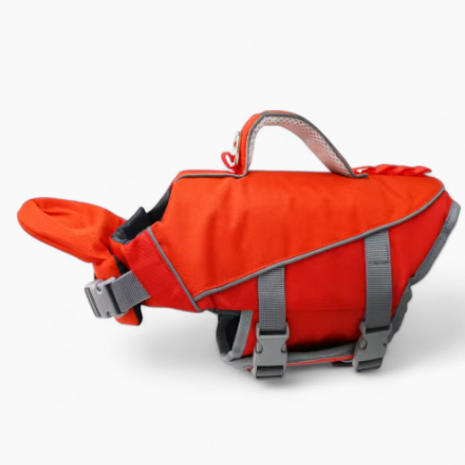 – High-visibility Floatation Vest With Rescue Handle For French Bulldogs