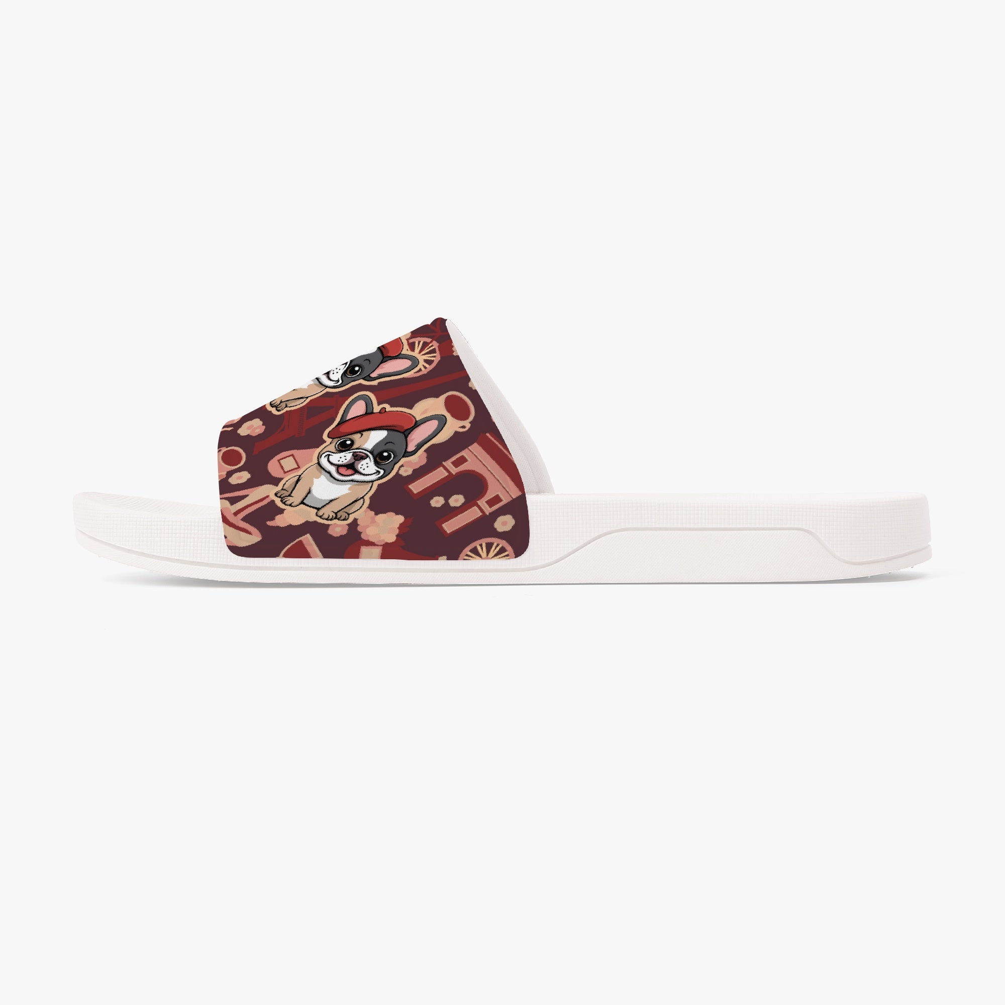 Bulldog Inspired Dog Owner Comfy Champ - Everyday Sandals Casual Wear
