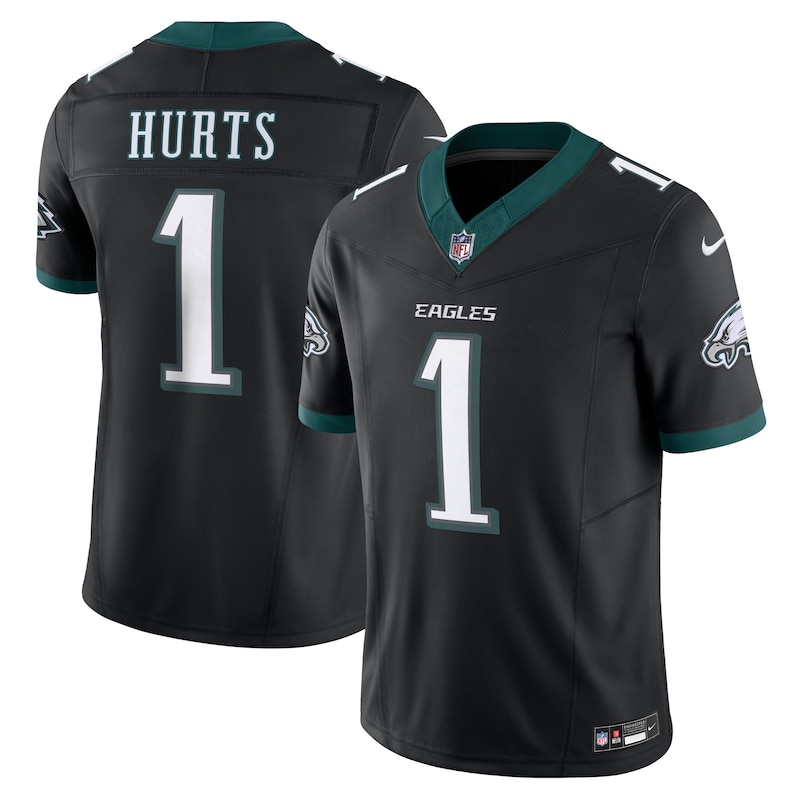 None Jalen Hurts PHI Eagles Classic Premium Material Jersey Game Day W