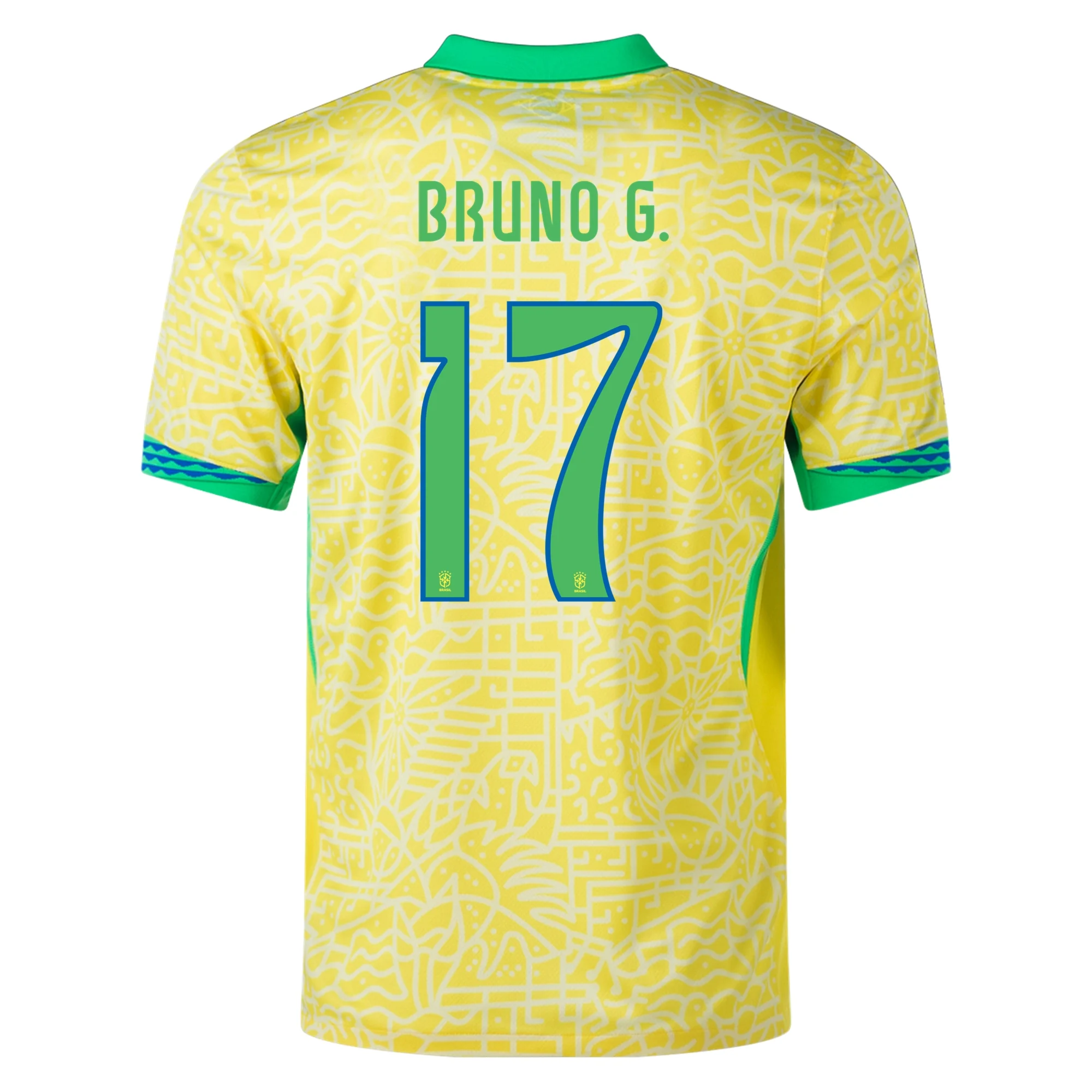 Brazil 2024-2025 Home Jersey –  Player Version S