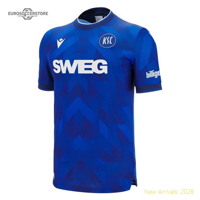 Fan-Favorite Best-Selling 2025-2026 Karlsruher Sc Home Shirt