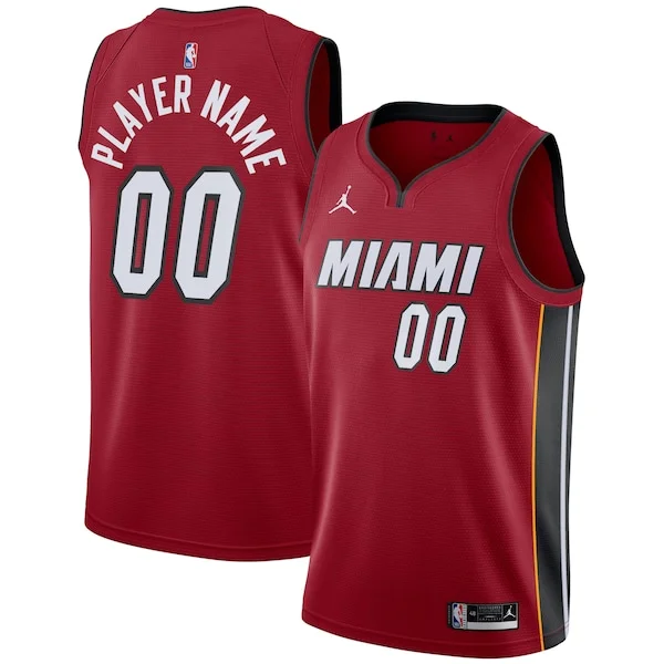 Miami Heat MIA Swingman Jersey - genuine NBA - Red workout casual