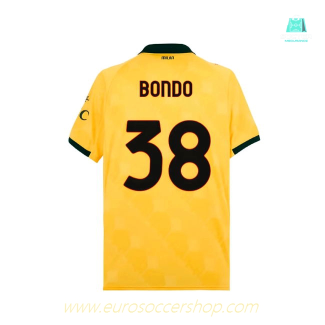 2025-2026 AC Milan Third Shirt (Bondo 38)