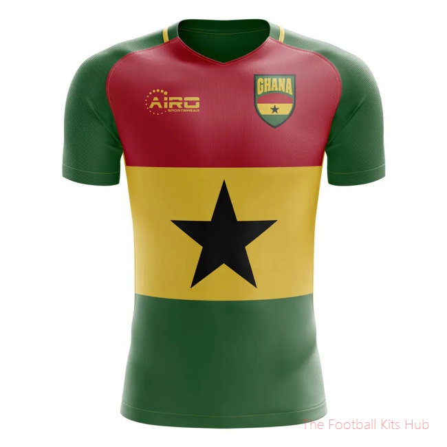 2025-2026 Ghana Flag Concept Football Shirt - Baby