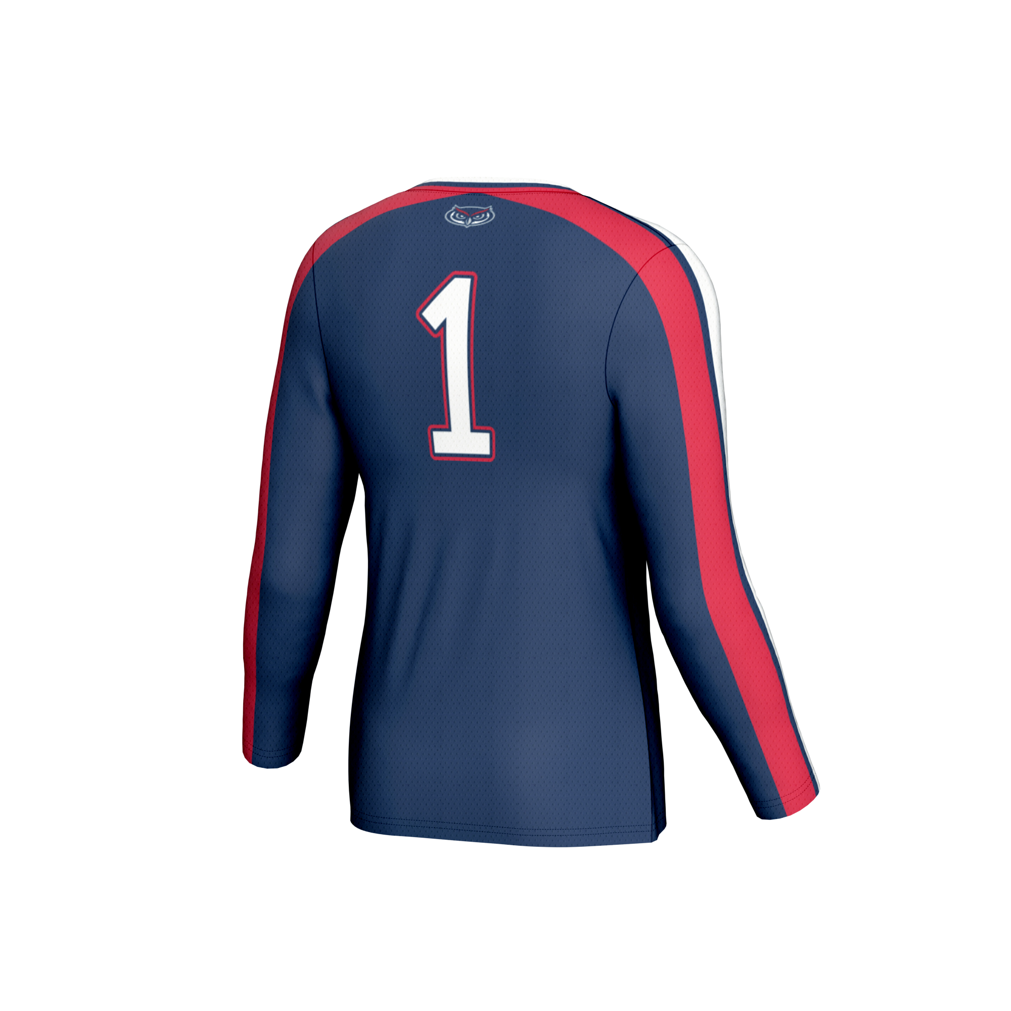 [NJP] Florida Atlantic Owls GameDay Greats Youth Lightweight Collegiate Volleyball Fashion Jersey - Navy