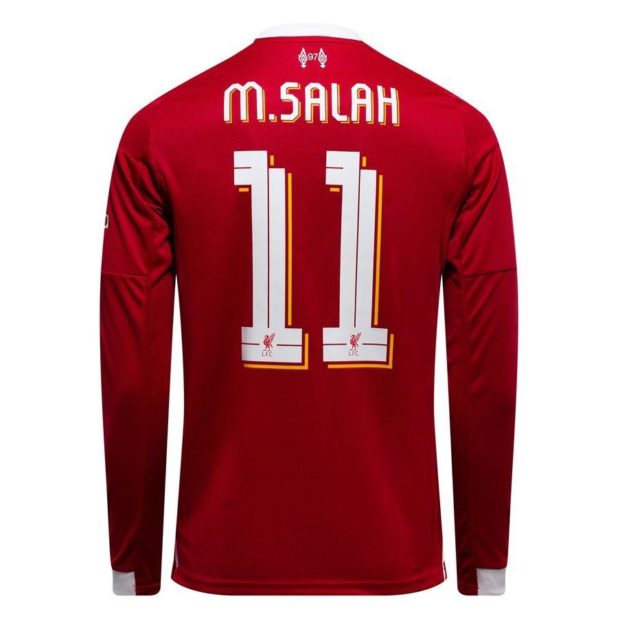 Liverpool Home Shirt 2025/26 Champions League Long Sleeves M.SALAH 11