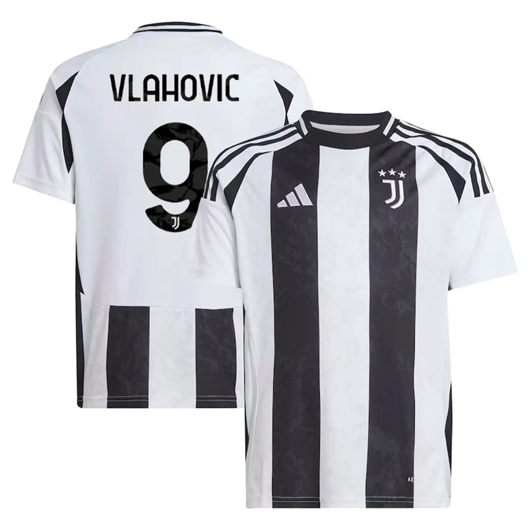 2425 Juventus Home Football Shirt vlahovic 9 - Official Replica 7843