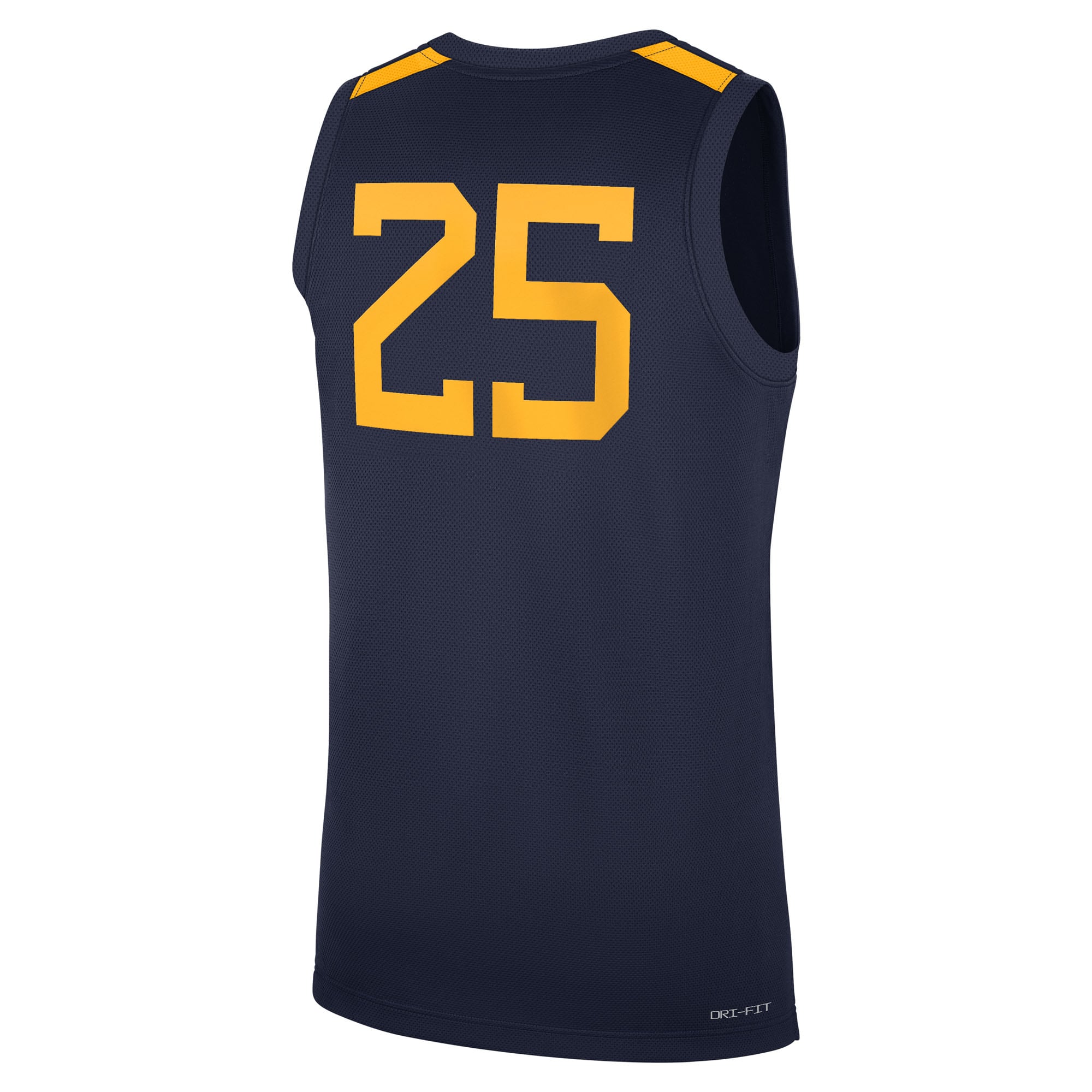 [NJP] West Virginia Mountaineers Road Replica Basketball Jersey - Navy