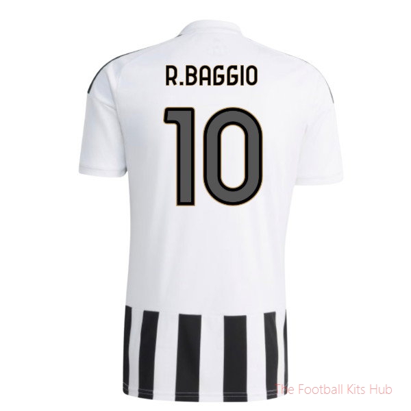 Juventus 2026-2027 Home Shirt R Baggio #10 Team Jersey Match Kit
