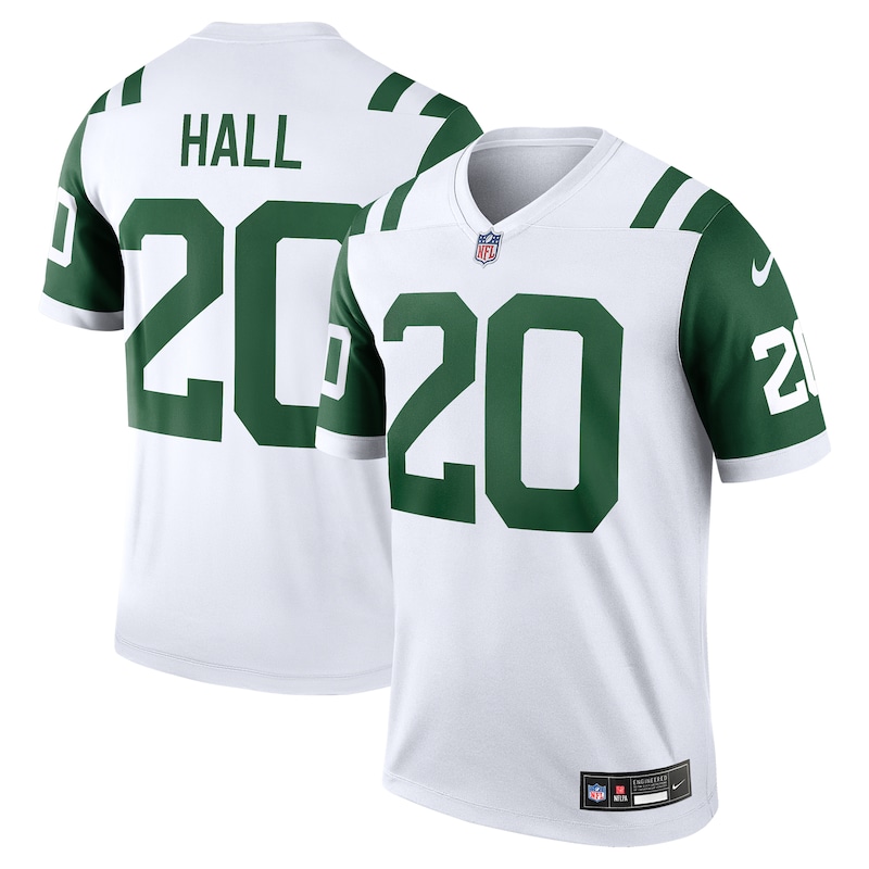 None Breece Hall NY Jets Iconic Durable Jersey for NFL Fans