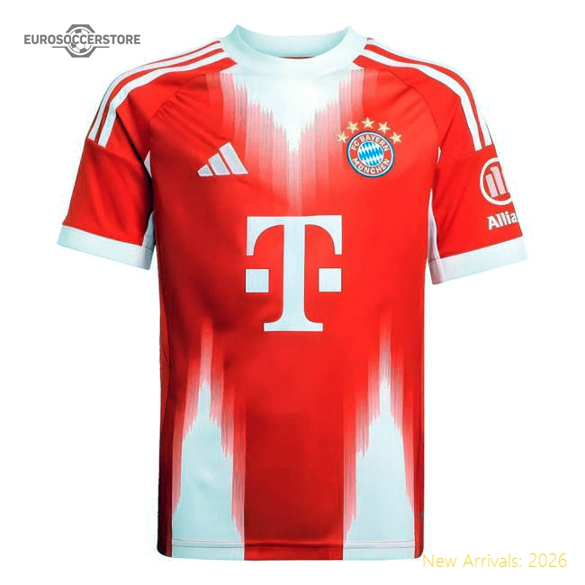 Official Genuine 2025-2026 Bayern Munich Home Shirt (Kids)