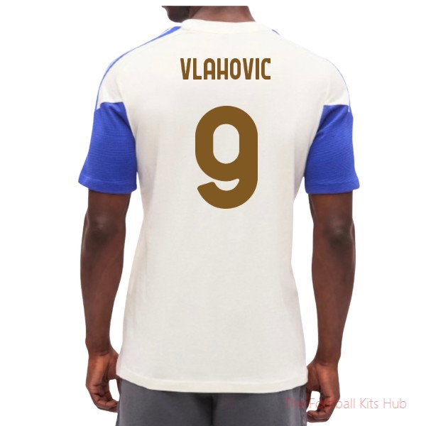 Breathable Juventus 2026-2027 Training Tee (Vlahovic 9)