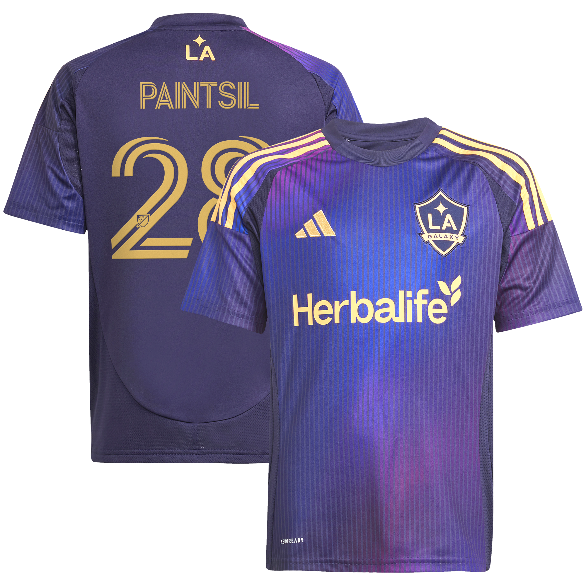[JED] Joseph Paintsil LA Galaxy Youth 2025 RIZON Replica Jersey - Navy