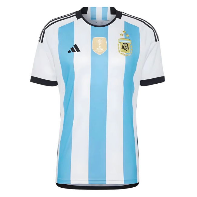 Argentina 2022 World Cup Winners Home Shirt (MESSI 10)