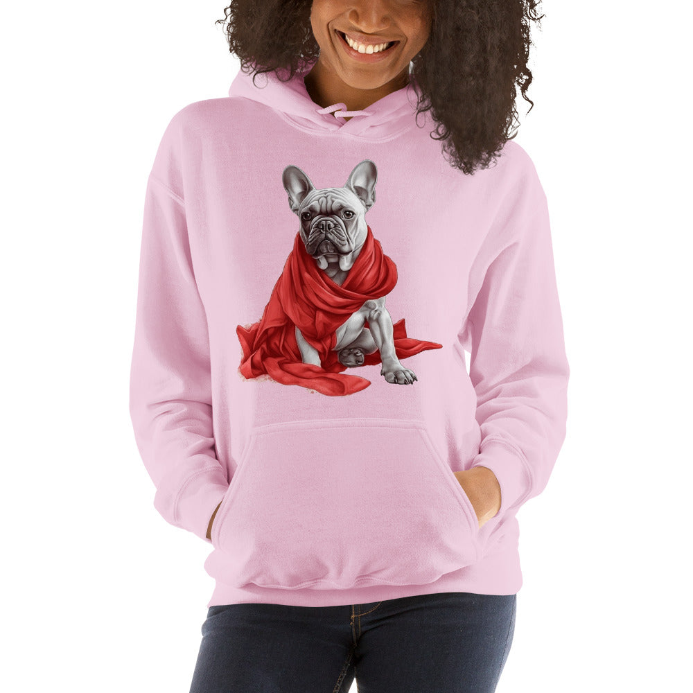 French Bulldog Frenchie Enthusiast Unisex Hoodie Snug & Trendsetting