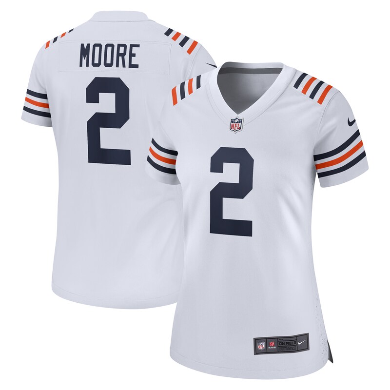 None D.J. Moore Chicago Bears Stylish Team Spirit Wear Game Day Wear