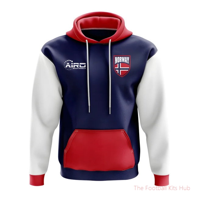 Norway Concept Country Football Hoody (Navy)