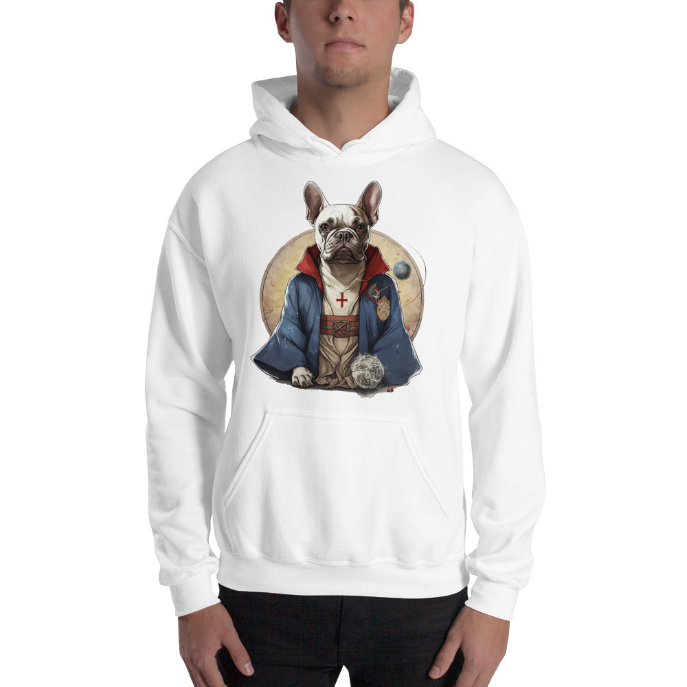 French Bulldog Frenchie Craze Unisex Hoodie Plush & Hip Attire For Dog