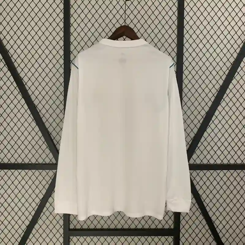 2017-2018 Real Madrid Long Sleeve Jersey retro kit