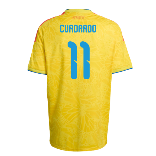 Team 2026-2027 Colombia Home Shirt (Cuadrado 11) Player