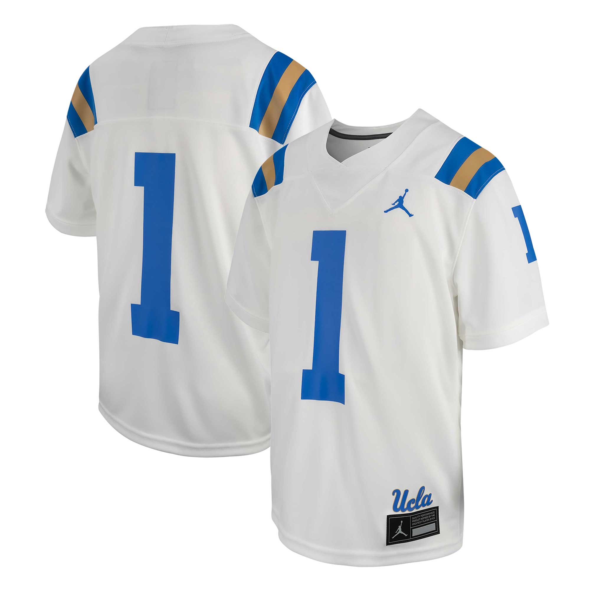 [DDG] UCLA Bruins Untouchable Replica Game Jersey - White