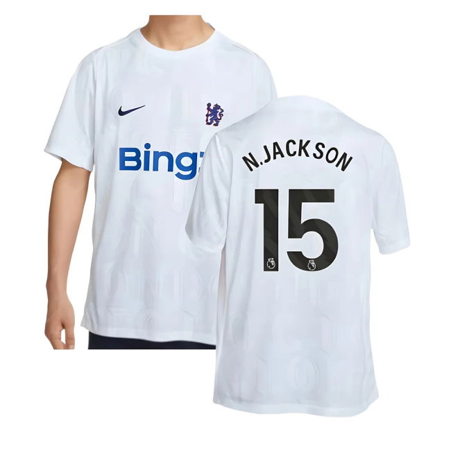 2025-20 Chelsea Authentic Home Jersey Jackson #15 L M S