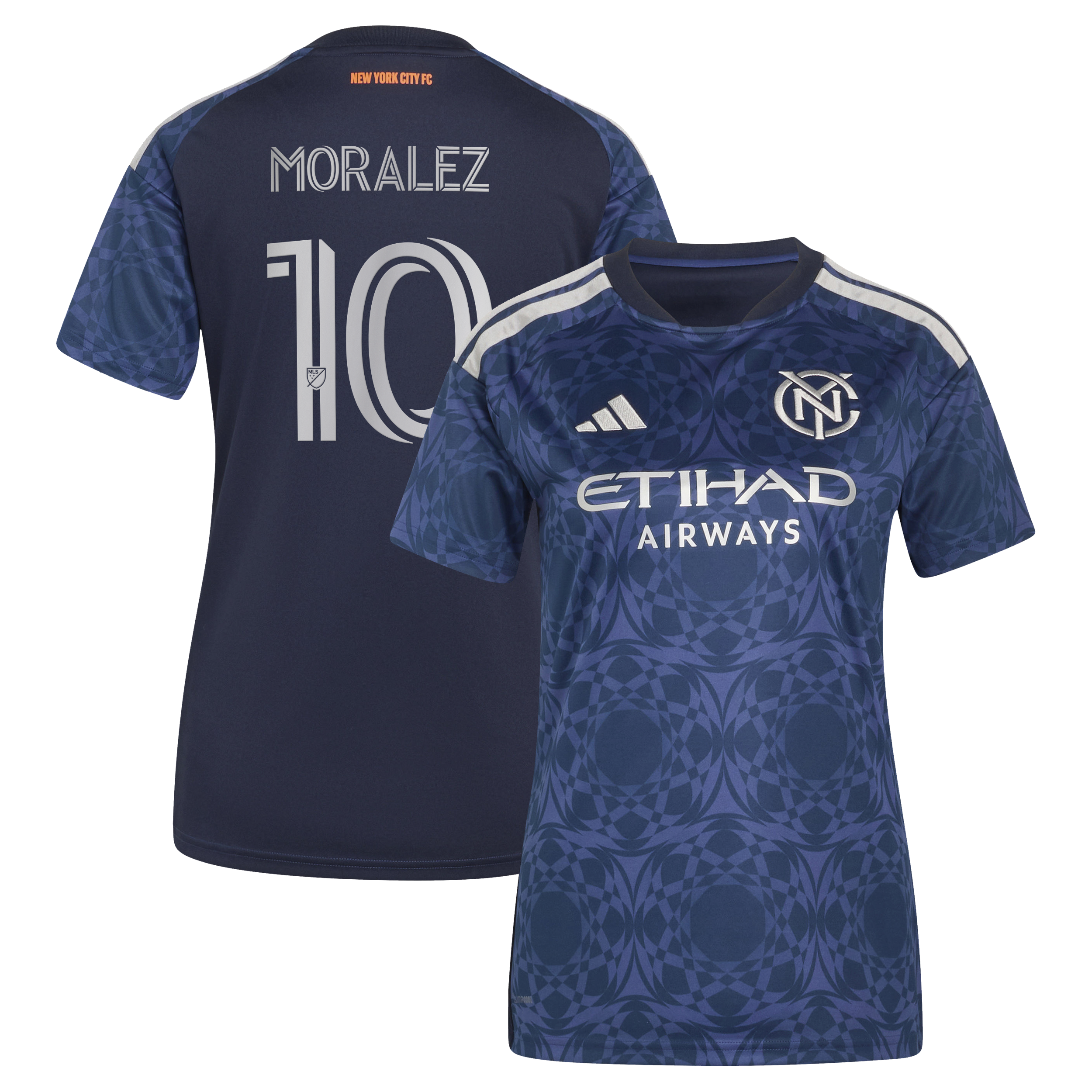 [SJH] Maximiliano Moralez New York City FC Women's 2026 The All Nations Kit Replica Jersey - Blue
