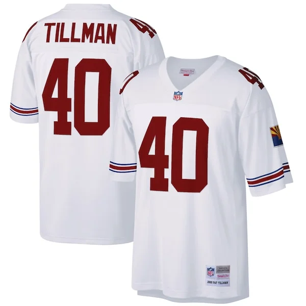 None Pat Tillman Replica Jersey - White | NFL Player Jersey | NFL Foot