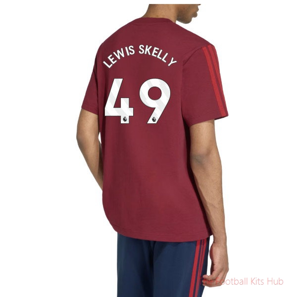 Arsenal 2026 Skelly #49 2027 DNA Tee (Burgundy) (Lewis 49)