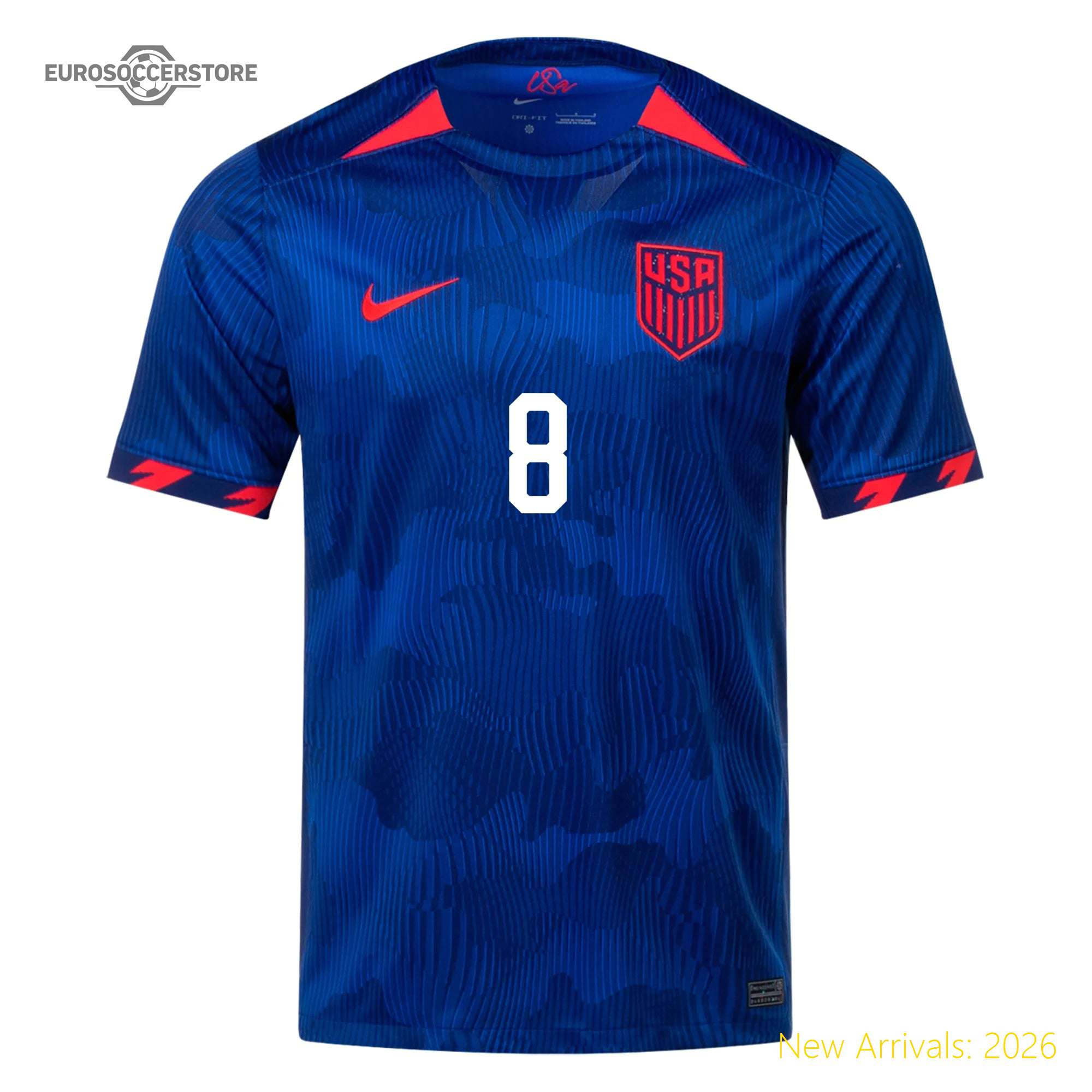 Fashionable Men Official Usa Timeless Star Away Jersey 2023