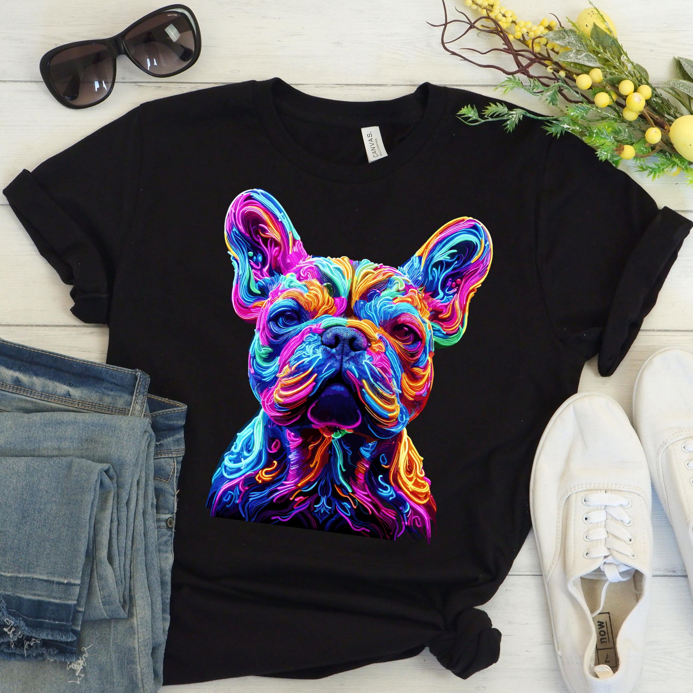 Neon Style - Unisex Cotton T-Shirt