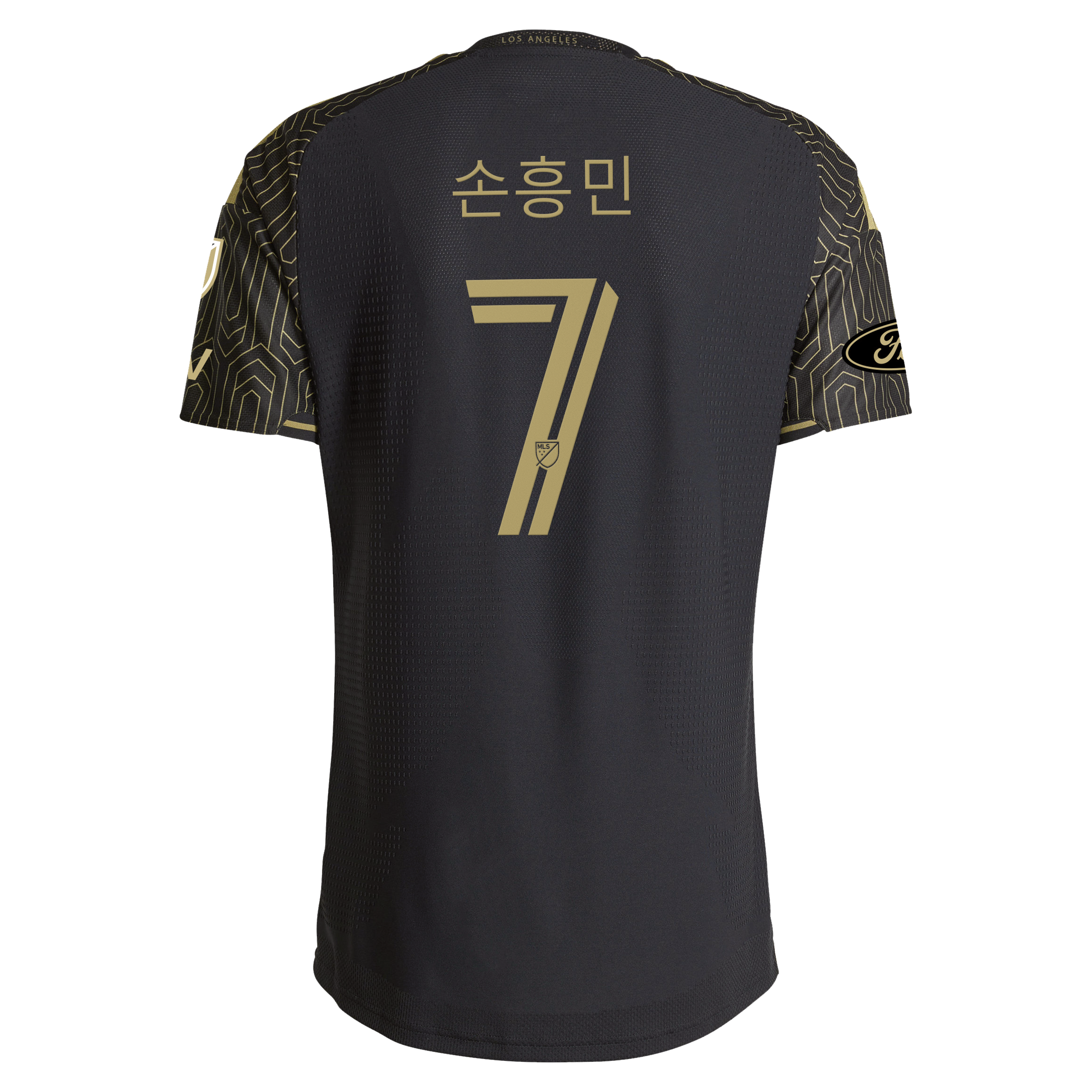[SJH] LAFC 2026 2026 Primary Kit On-Field Authentic Patch Jersey - Black
