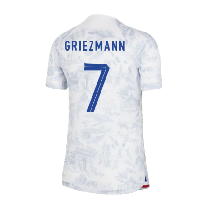 France 2022-2023 Authentic Away Jersey (fra) Slim Temperature-control