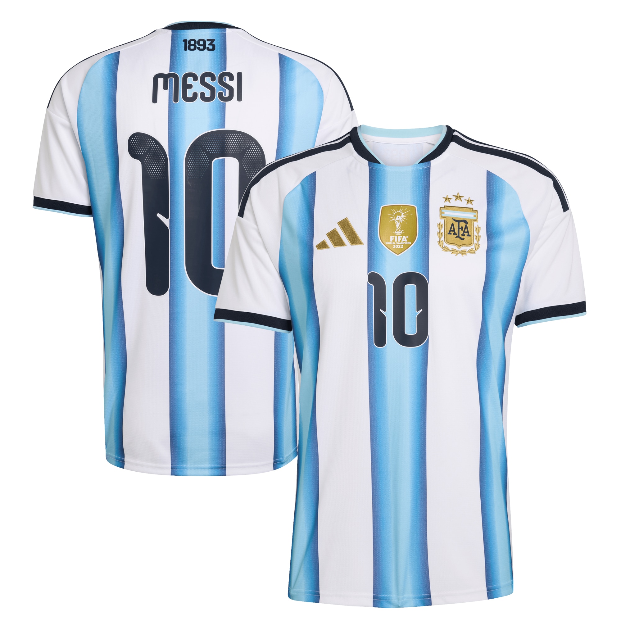 [SJH] Lionel Messi #10 Argentina National Team 2026 Home Replica Jersey - White