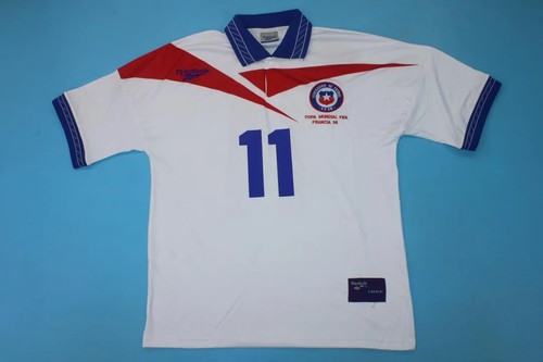 Chile 1998 Jersey Retro World Cup - Durable Performance Driven Edition