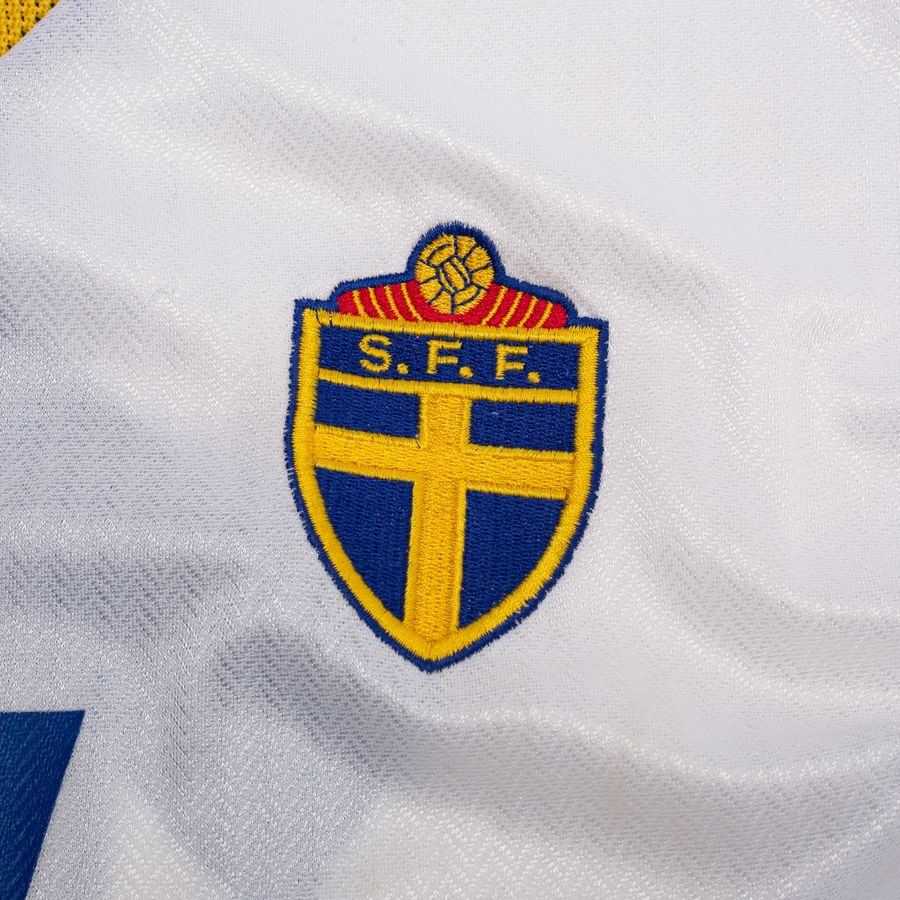 Sweden Away Shirt 1998 Size XL SVENSSON 17 (8/10) - MATCH ISSUED VS Jamaica
