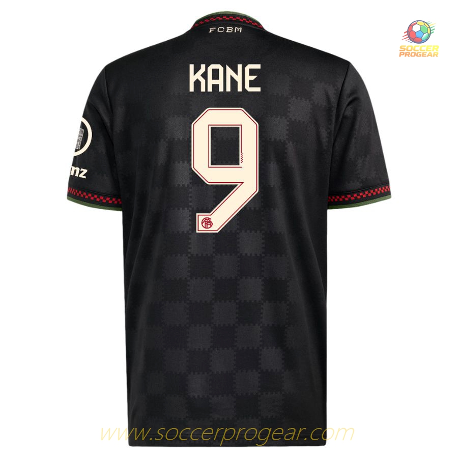 Football Team Jersey Bayern Munich Third 2025-26 Edition Kane