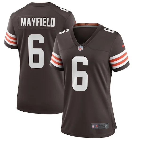 None Game NFL Jersey - Brown | Game-Day Football Apparel | NFL Footbal