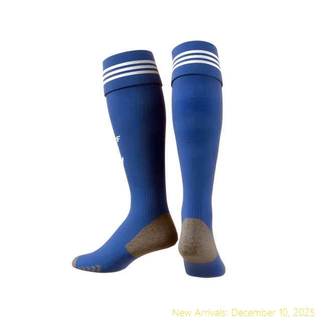 2025-2026 Real Madrid Third Socks - Performance Jersey - Blue Color