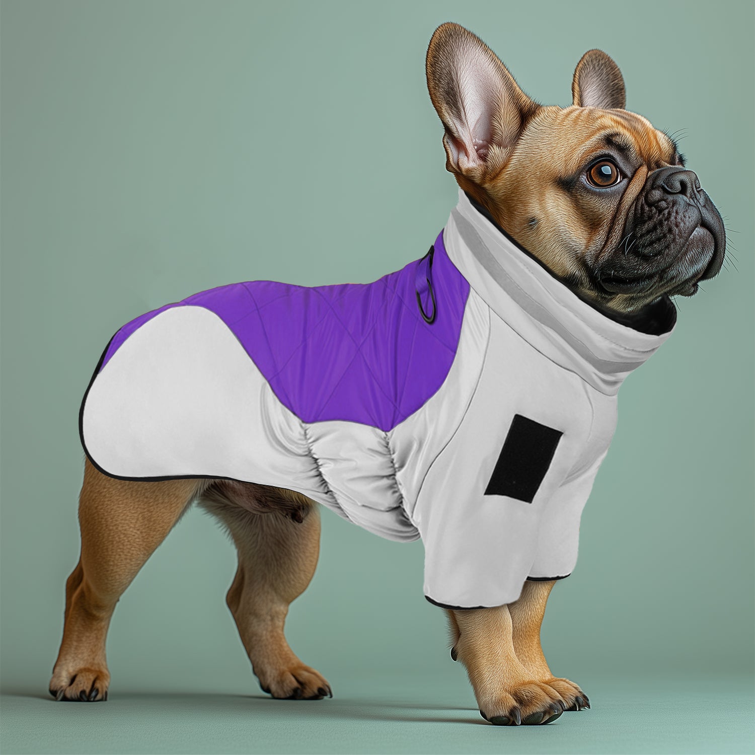 Comfortable Stylish Frostglow Frenchie Winter Jacket for Home Use