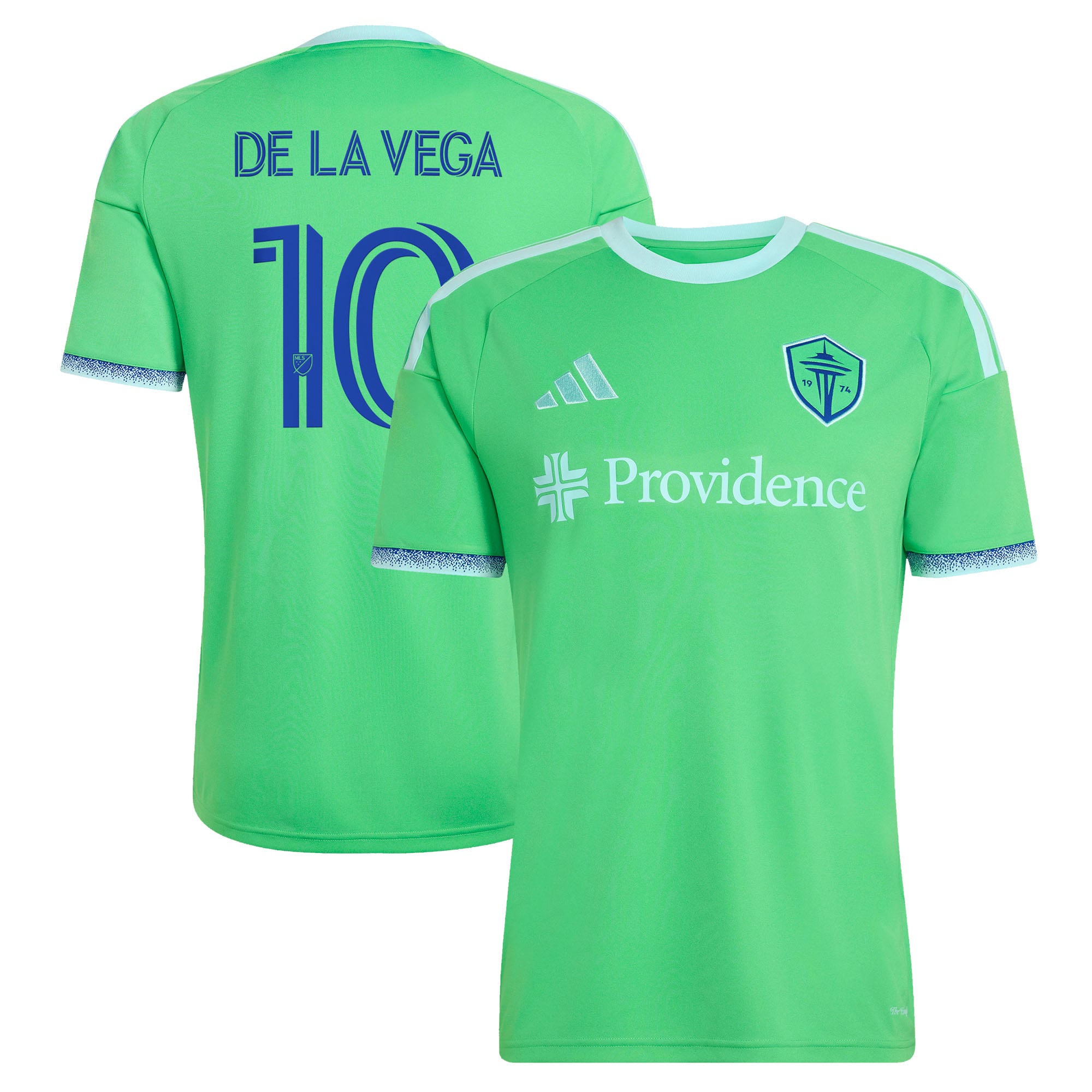 [LK] Pedro de la Vega Seattle Sounders FC 2026 The Evergreen State Kit Replica Jersey - Rave Green